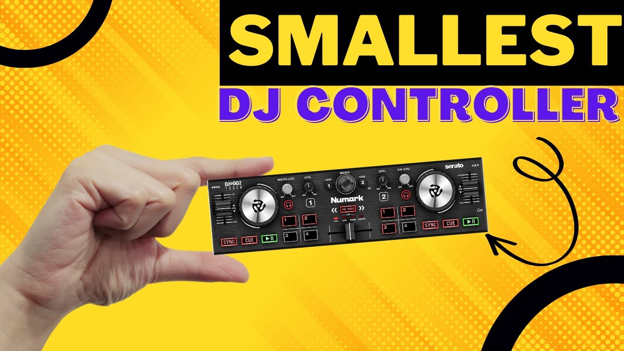 The Worlds Smallest DJ Controller by Numark, VIRTUAL DJ, SERATO