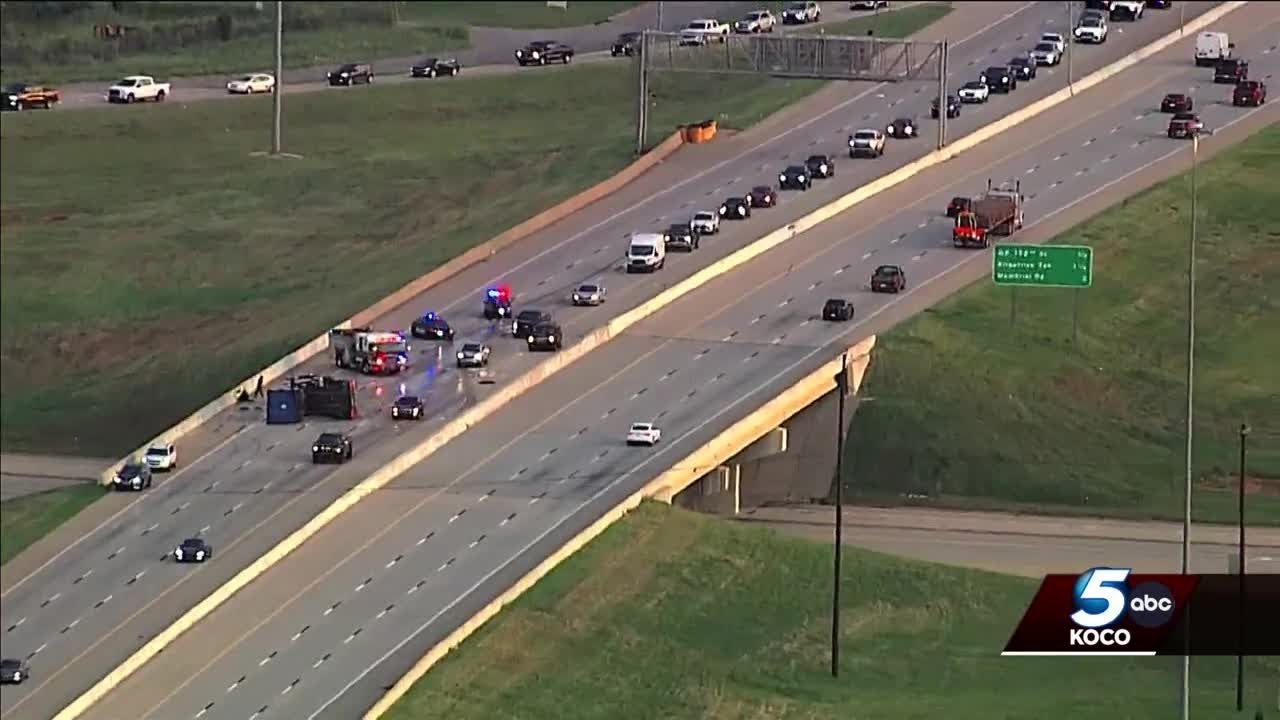 Rollover crash causes major traffic delays on Broadway Extension in ...