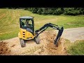 Installing Culvert Pipe - John Deere 35G