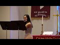 Telemann Fantasie No. II in a minor, Olivia Tu - 6/9/19