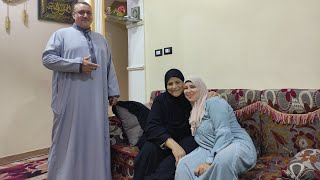 أمى🧕وزوج اختى دخلو عليه🎊بالموسم فجاءة ودخلتهم عليه❗بالدنيا كلها ربنا ميحرمنيش✋منهم ويشفيك يا بابا🤲#
