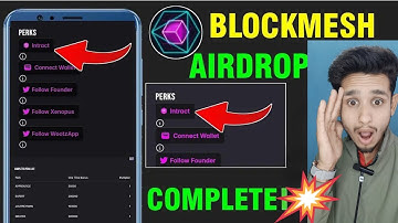BlockMesh Airdrop Complete Intract Task | BlockMesh Final Task | BlockMesh Intract Complete