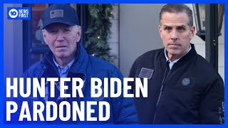 Joe Biden Pardons His Son Hunter For Federal Gun & Tax Crimes | 10 News First
