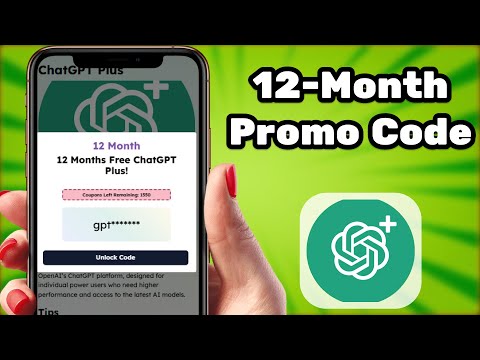 How to Get ChatGPT Plus for Free in 2026 (Working 12-Month Promo Code)