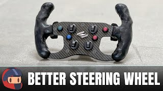 I Made A Carbon Fiber Race Car Steering Wheel