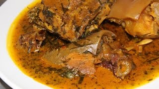 Okazi Soup | Nigerian Food | African Cuisine