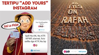 TERTIPU “ADD YOURS” INSTAGRAM | TalKomputer 44.0