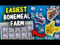 NEW EASIEST Bonemeal Farm Minecraft Bedrock 1.21+!