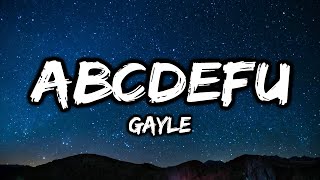GAYLE - ​ABCDEFu TikTok Trend