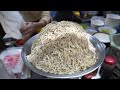 Taiwanese Late Night Supper - Egg Noodles with Braised Egg and Meat Ball, Thickened Soup 高雄阿萬意麵