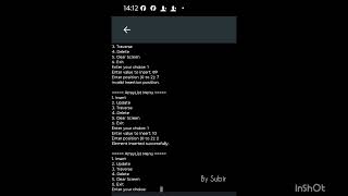 Array List (DSA)