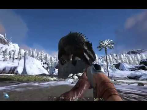 ark survival evolved Приручение Гигантозавра в соло