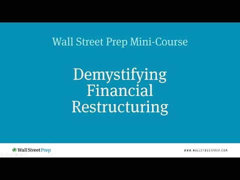 Financial Restructuring Mini Course - 01 of 11 - Introduction