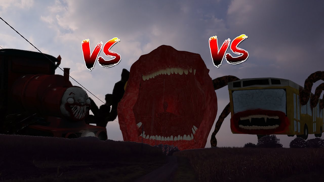 CHOO CHOO CHARLES vs. TRAIN EATER?! (Cartoon Animation) 