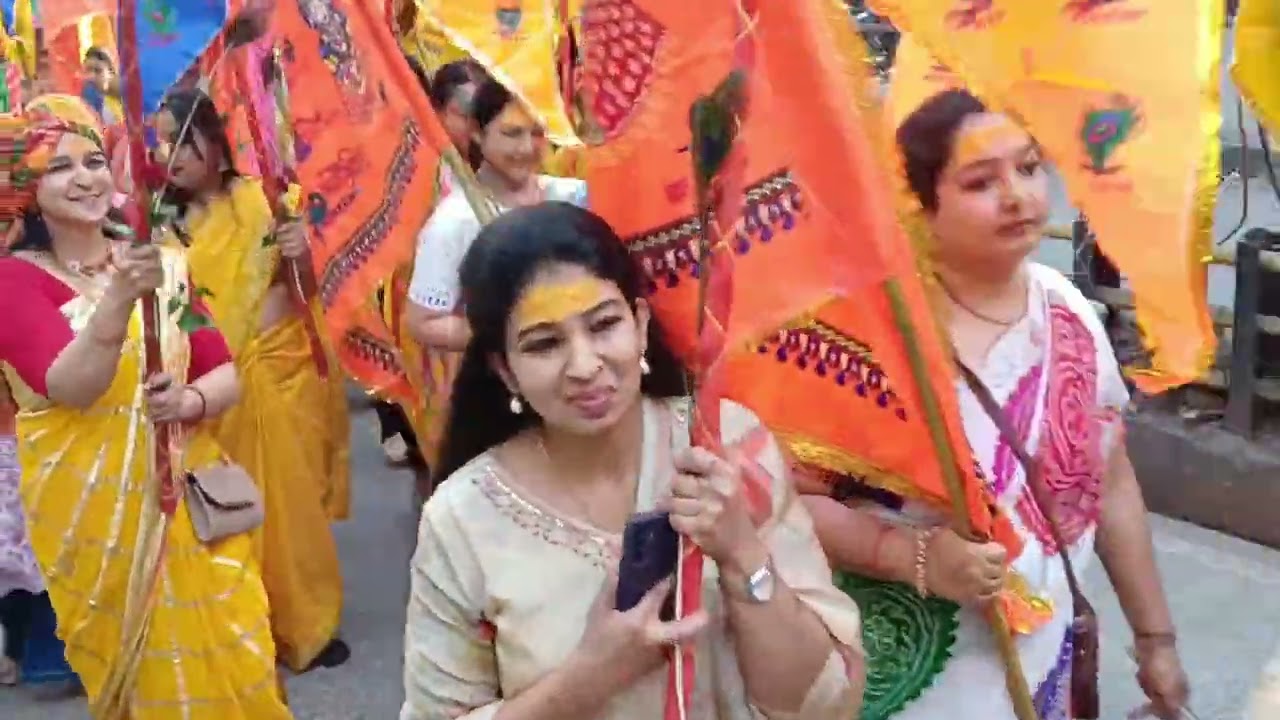 हारे का सहारा खाटू श्याम बाबा हमारा निशान यात्रा 27 तारीख दिन शुक्रवार 2026  रायपुर छत्तीसगढ़