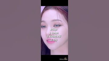 Ranking Aespa (savage) Itzy (Loco) & Everglow (pirate) in different categories #kpop