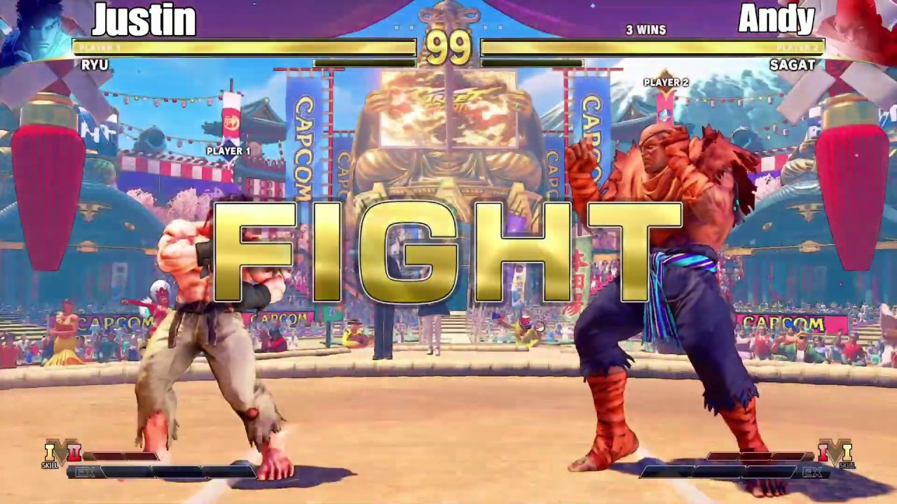 FGC Hawaii Battle Rave SFV Justin v Andy GF - YouTube