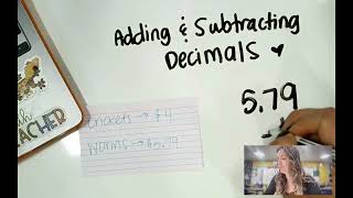 2-4 Intro to Adding and Subtracting Decimals