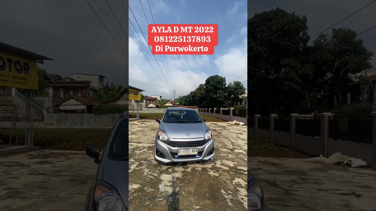 Jual DAIHATSU AYLA D MT 2022 | 081225137893 #mobilbekaspurwokerto #daihatsuayla