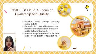 MKT420 ASSIGNMENT 3 (BASKIN ROBBINS VS INSIDE SCOOP - MARKETING MIX 4Ps)