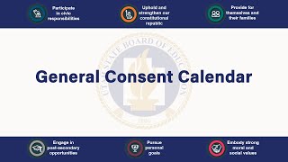 20241003 09. General Consent Calendar