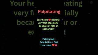 Palpitating | Meaning in English | Learn English Vocabulary | Word of the Day