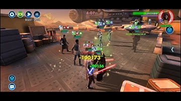 SWGOH Cere Malicos Starkiller vs Lord Vader Appo CX-2 GAC
