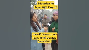 UGC NET Education Exam Analysis #shorts #ugcnet #education #exam #feedback #studentreview #analysis