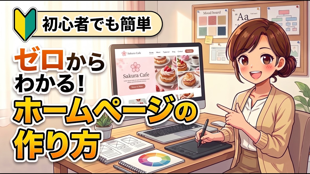 初心者向け】ホームページの作り方と仕組みをゼロから完全解説！4つの