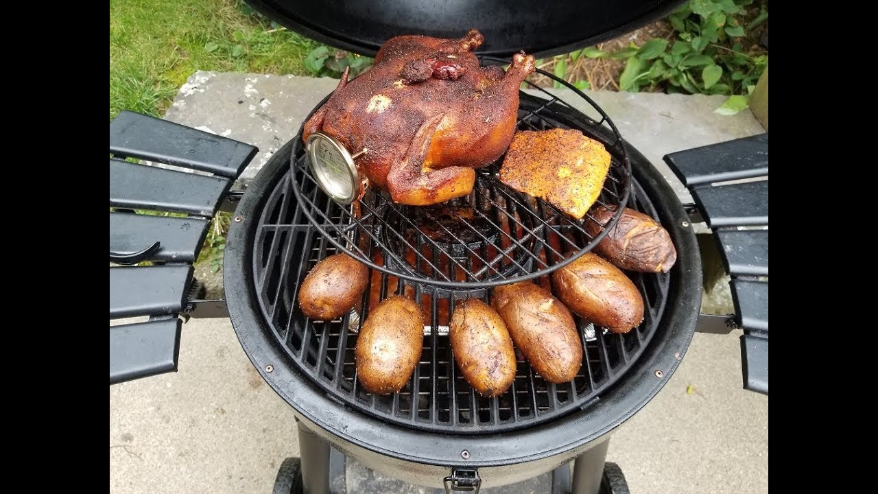 MacDaddy Chicken smoked on Akorn Grill YouTube
