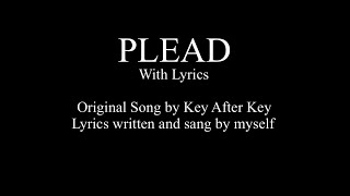 PLEAD with Lyrics (Fel’s Take) || Roblox FORSAKEN Lyrical Cover