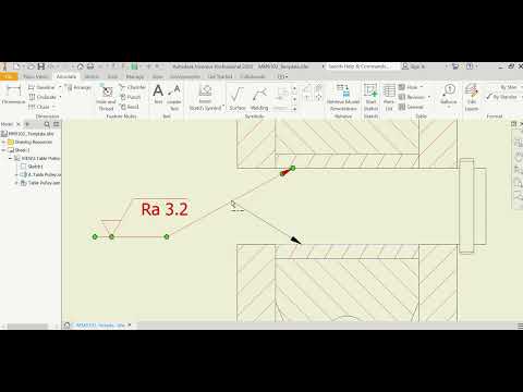 [Inventor drawing] Adding additional vertex/arrow/leader