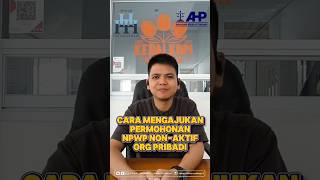 📌 Cara Mengajukan Permohonan NPWP Non-Aktif (Orang Pribadi)