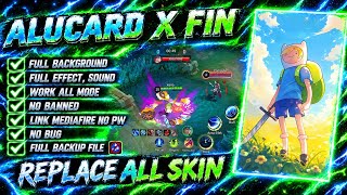  Script Skin Alucard X Fin Adventure Time || FullEffect Voice || Patch Terbaru