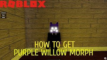 How to get "Willow Behind The Crimes" badge + Purple Willow morph in Roblox Piggy RP W.I.P