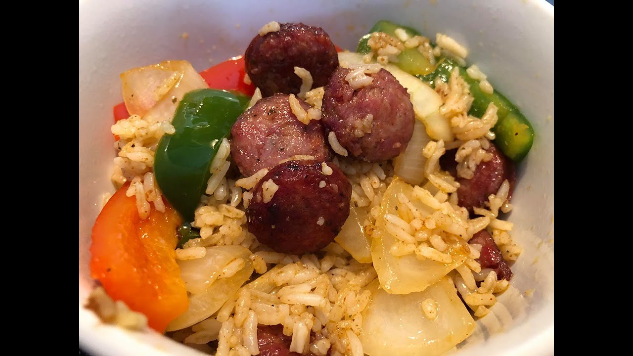 Dirty Rice Recipe Sausage & Peppers Southern Sassy Mama YouTube