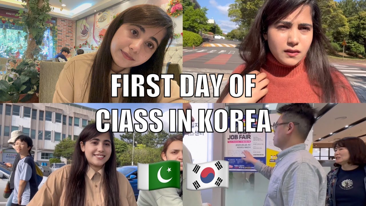 🇵🇰🇰🇷First Day Of Classes at Korean University | Pakistani in Korea