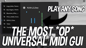 SHOWCASING THE *BEST* UNIVERSAL MIDI GUI - 2022 😈 (PLAY ANY SONG ON THE PIANO!) *PASTEBIN*