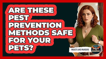 Are These Pest Prevention Methods Safe For Your Pets? - Insects and Invaders