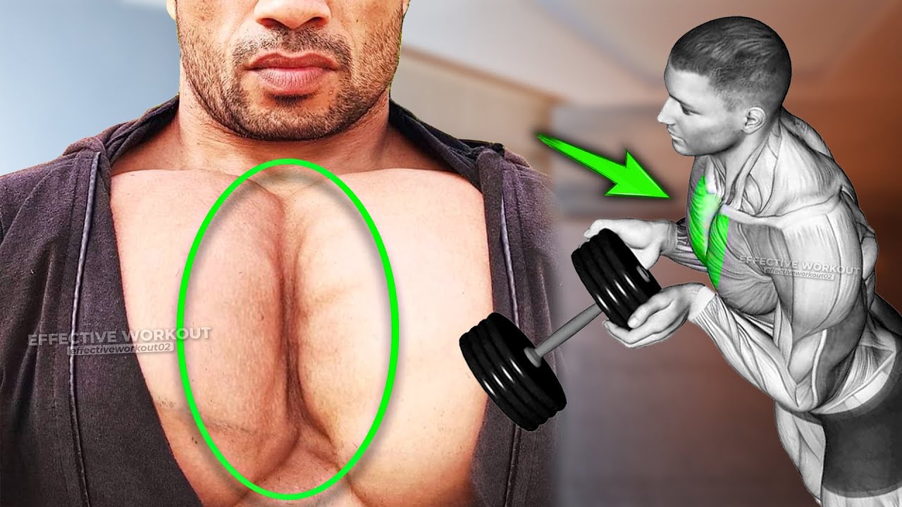 Middle Chest Focus 5 Exercises for Fast Middle Chest Growth - YouTube