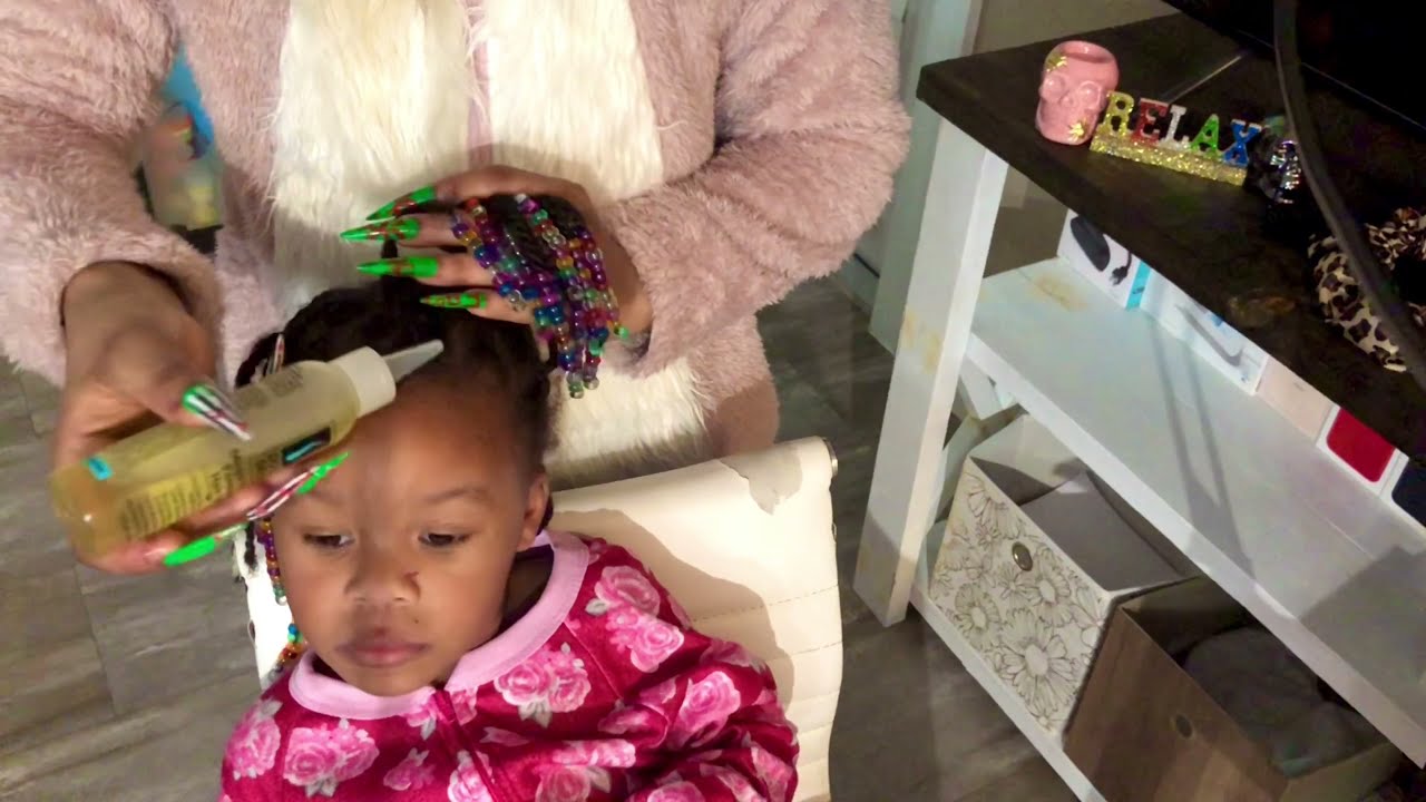 {ASMR} 4c hair Fast & Quick oiling & scalp massage | real natural hair (happy Halloween🎃)