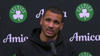 Joe Mazzulla PostGame Interview | Boston Celtics vs Utah Jazz