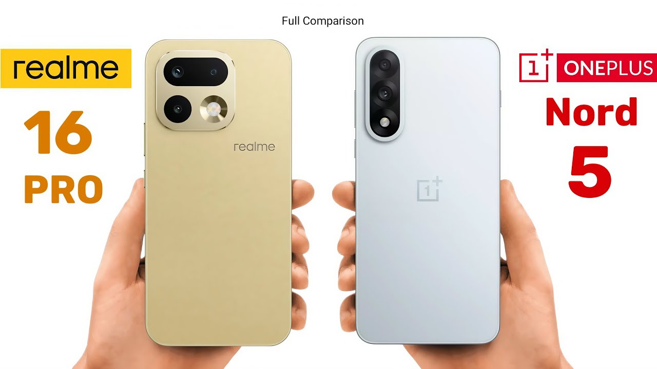 Realme 16 Pro vs OnePlus Nord 5 full Comparison | Best Phone Under 30K?