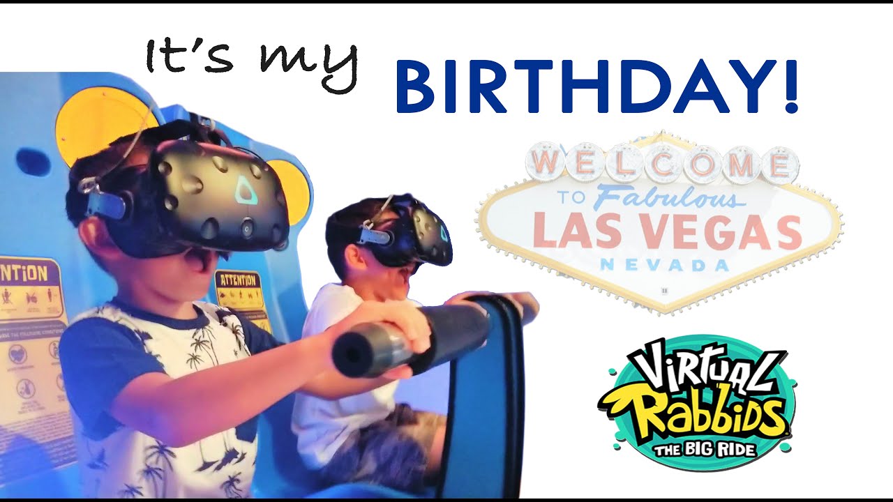 Las Vegas │ Virtual Rabbids: The Big Ride │ My Birthday - YouTube