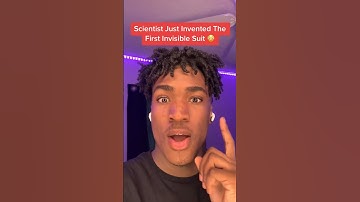 Scientist Just invented the First Invisibility Suit 😳 #scary #shocked #superpower