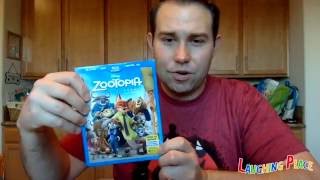 Zootopia Blu-Raydvd Unboxing