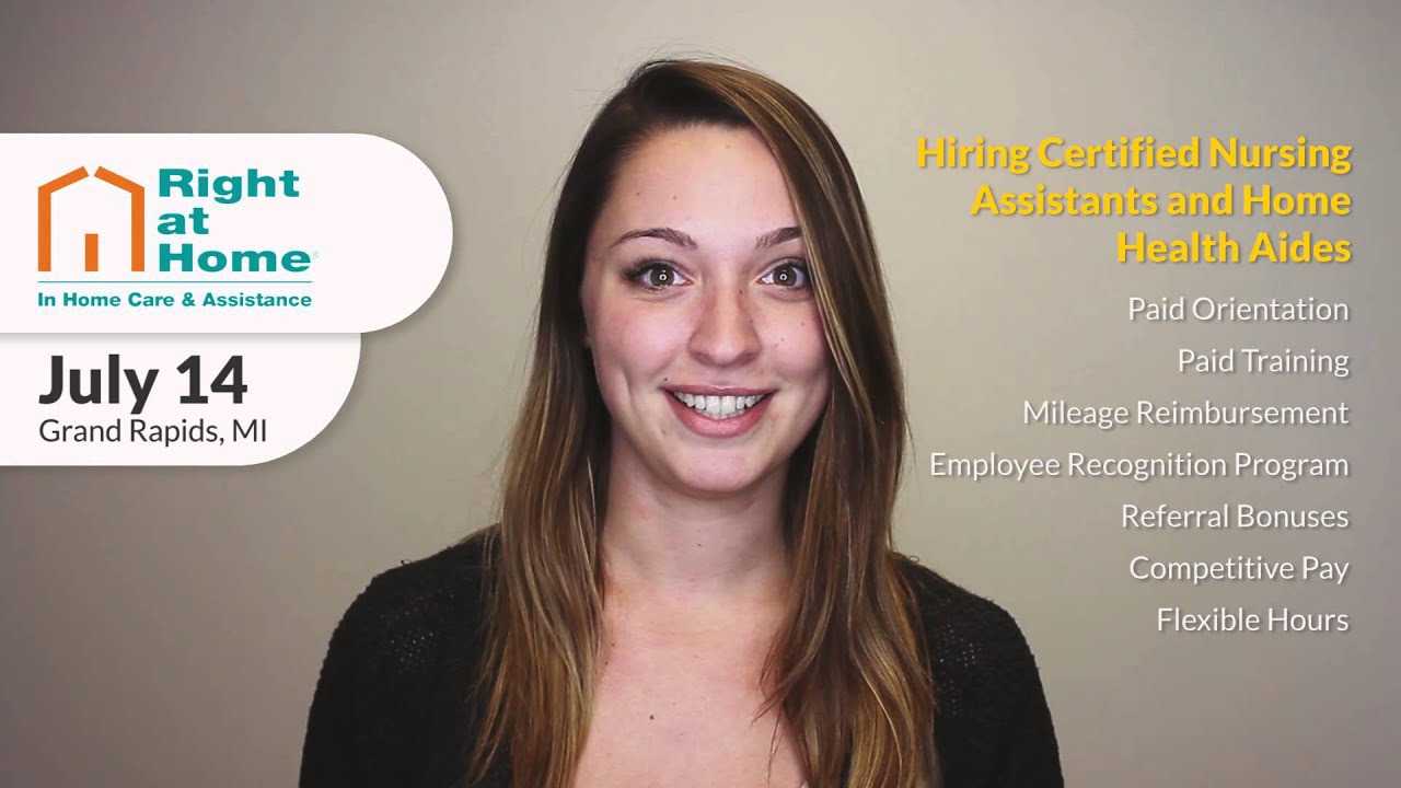 Job Fair with Right at Home on Tuesday, July 14th YouTube