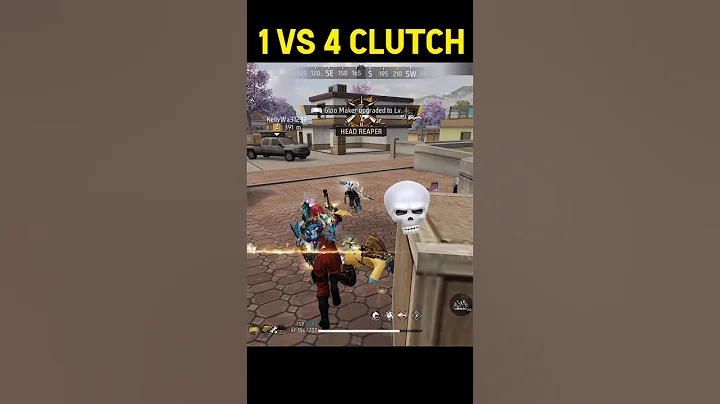 Impossible 1VS4 Clutch Revenge🔥😎 1vs4 #badge99 #freefire