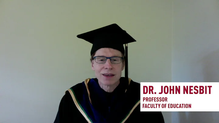 Faculty of Education  Message from Dr. John Nesbit