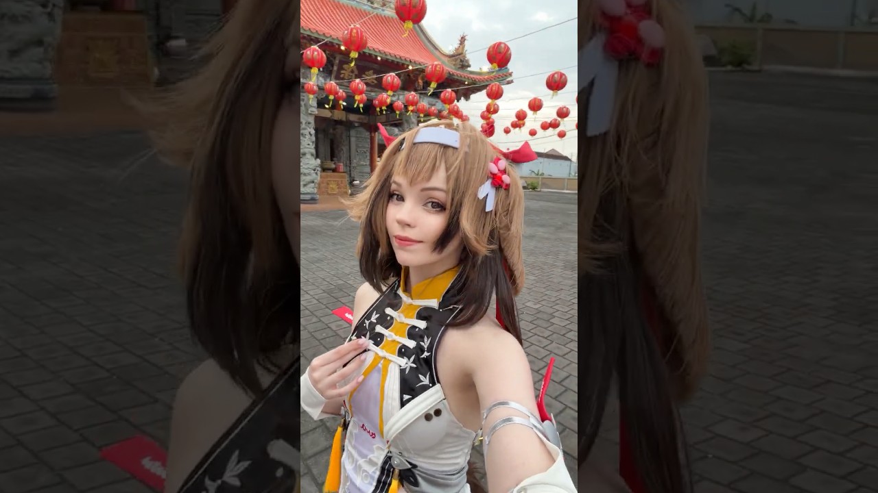 Ye Shunguang the fox and lanterns #cosplay #zzz #yeshunguang